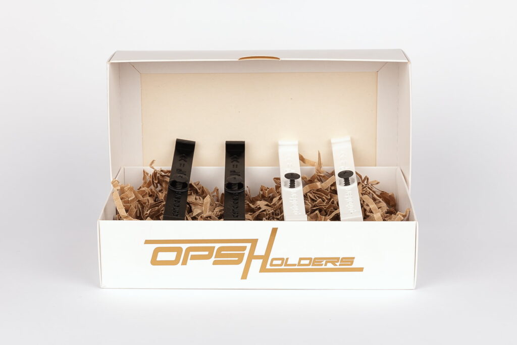 Opsholders - OPSHOLDERS Opsholders box packing and holders with mounting point in the middle