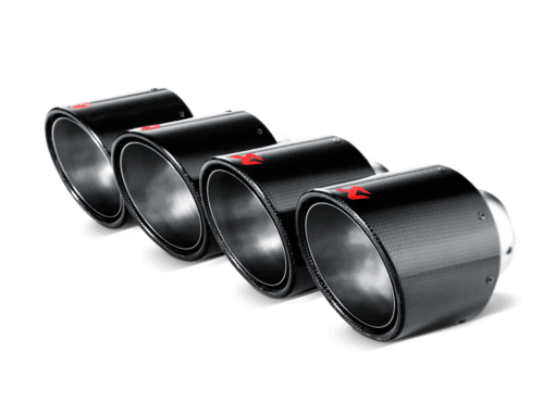 Akrapovič Tail pipe set (Carbon,dia 125 mm) Corvette | Corvette ZO6/ZR1 (C6)
