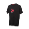 Akrapovič T-shirt Men's Logo Black