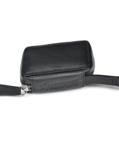 Akrapovič Leather Car Key Case - black