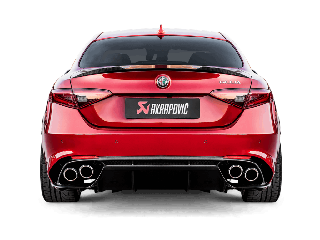 Akrapovič Slip-On Line (Titanium) | Giulia Quadrifoglio