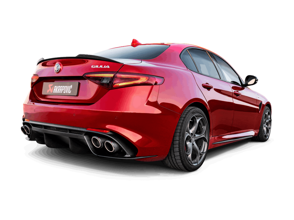 Akrapovič Slip-On Line (Titanium) | Giulia Quadrifoglio