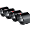 Akrapovič Tail pipe set (Carbon,dia 115 mm) | Corvette ZO6/ZR1 (C6)
