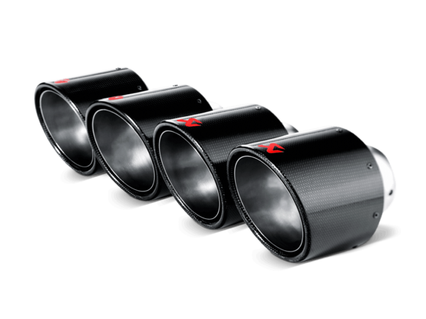 Akrapovič Tail pipe set (Carbon,dia 115 mm) | Corvette ZO6/ZR1 (C6)