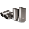 Akrapovič Tail pipe set (Titanium) | Cayenne Turbo S-E-Hybrid / Coupé (536) - OPF/GPF