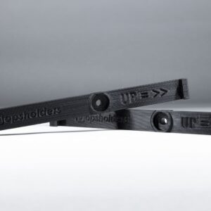 Black USA number plate holders with mounting point in the middle - OPSHOLDERS