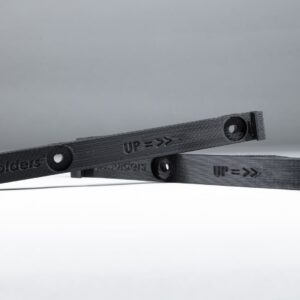 Black USA number plate holders with mounting point in the top and middle - OPSHOLDERS
