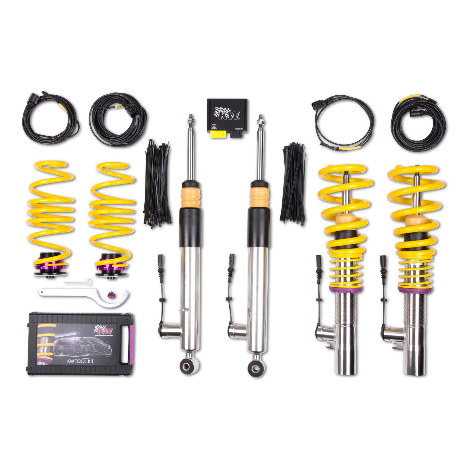 KW Suspension DDC ECU Coilover Kit | 2014-2020 Tesla Model S P90D (39087001) main image 1