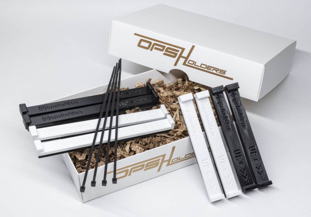 Zip tie number plate holders packing - OPSHOLDERS