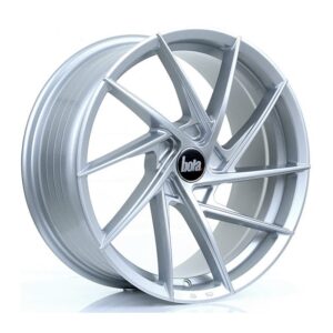 BOLA Wheels B26 18x8 5x108 ET35-45 CRYSTAL SILVER 9.65kg