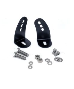Lazer Side Mounts Kit (incl. stainless steel fixings) - Black