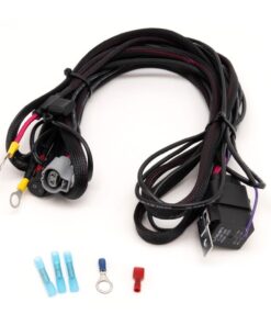 Lazer Single-lamp harness kit with switch (High Power, 12V)