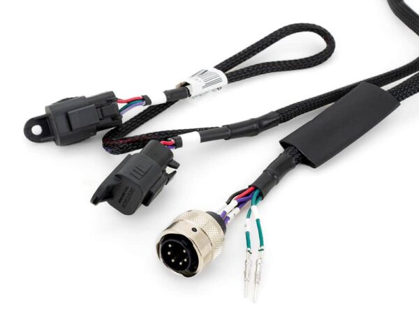 Lazer Two-Lamp Harness Kit - with ITT Connector (Carbon-6 Gen3, 12V)