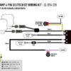Lazer Two-Lamp Harness Kit - with Switch (with DT06-4S, 12V)