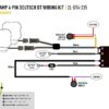 Lazer Two-Lamp Harness Kit - with Switch (with DT06-4S, 12V)
