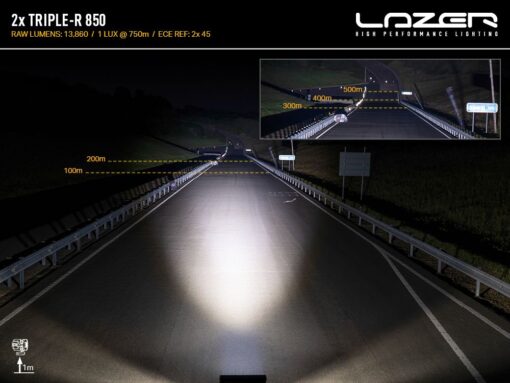 Lazer Lamps FORD RANGER WILDTRAK (2023+) GRILLE KIT - TRIPLE-R 850