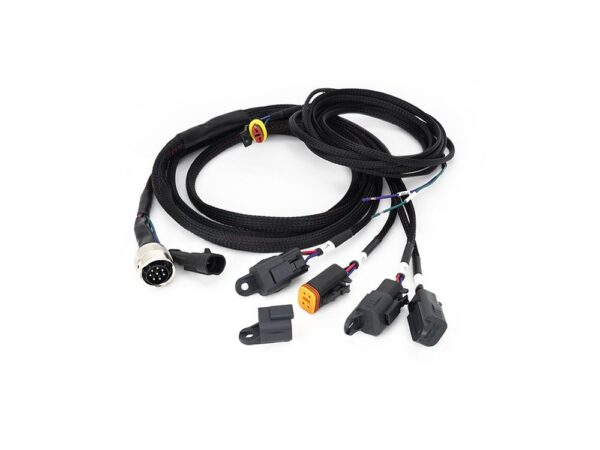 Lazer Four-Lamp Harness Kit - with ITT Connector (Carbon-6 Gen3, 12V)