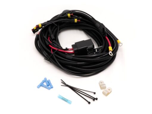 Lazer Four-Lamp Harness Kit - with Splice (Low Power, Long, 12V)