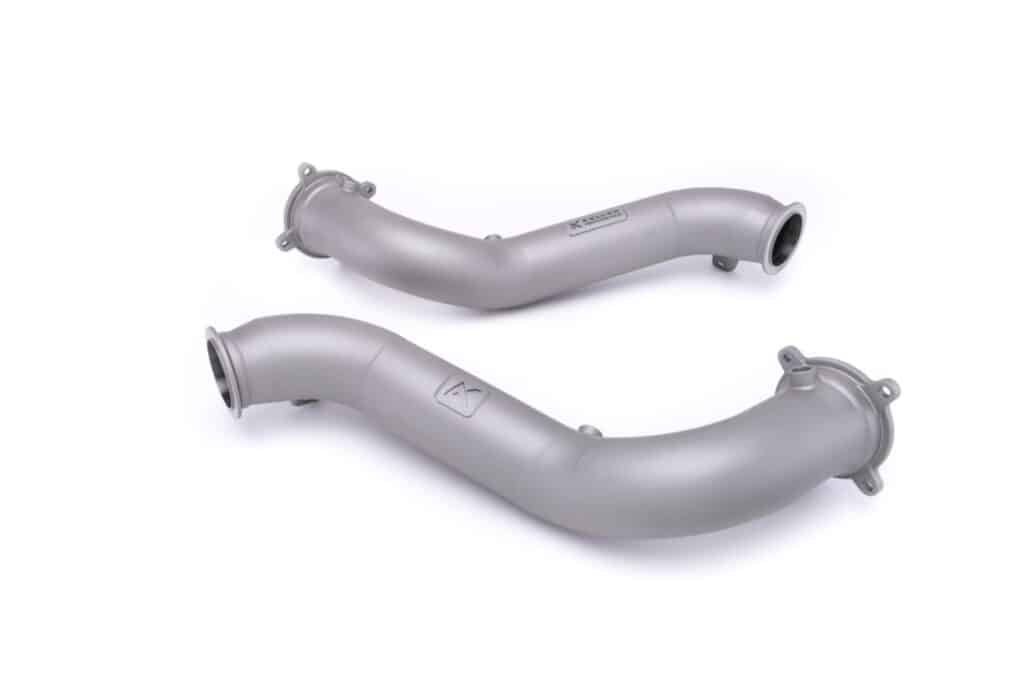 Keller Mclaren 720S Titanium Cerakote Downpipes