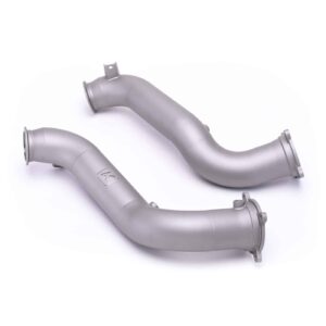 Keller Mclaren 720S Titanium Cerakote Downpipes