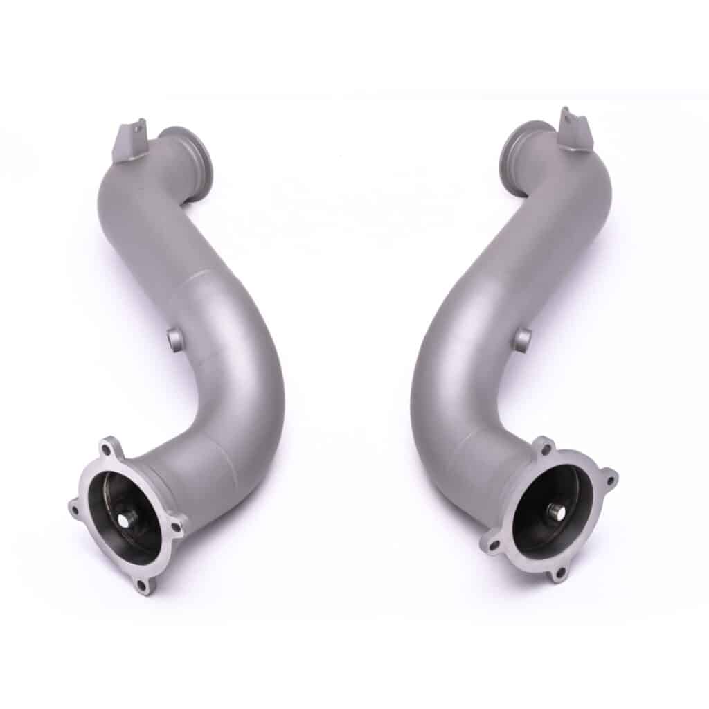 Keller Mclaren 720S Titanium Cerakote Downpipes