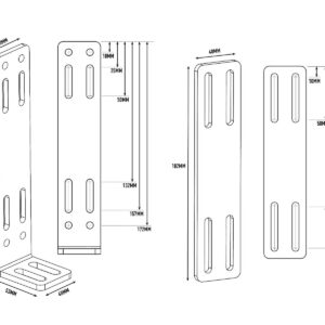 Lazer Universal Bumper Beam Mounting Kit