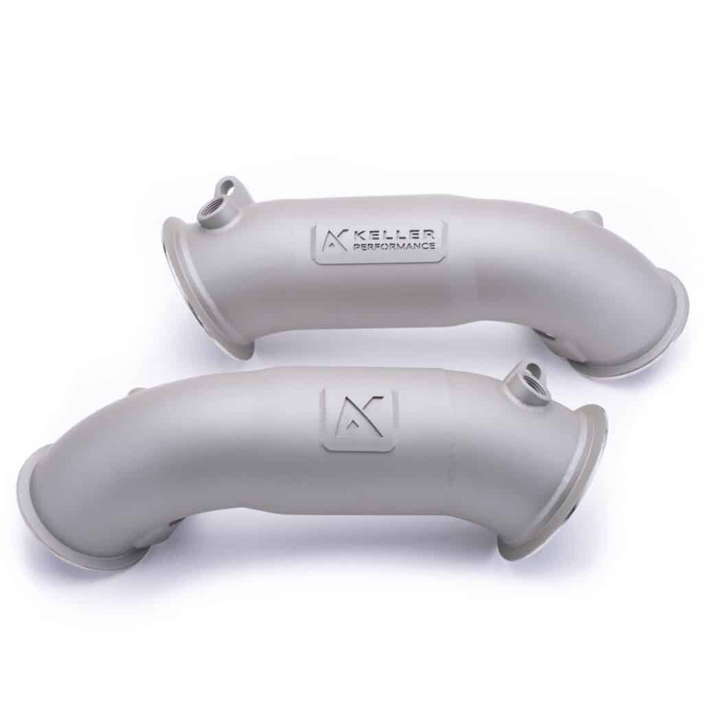Keller BMW M8 F91/F92/F93 Titanium Cerakote Downpipes/Midpipes Set