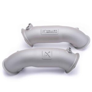 Keller BMW M5 F90 Titanium Cerakote Downpipes/Midpipes Set