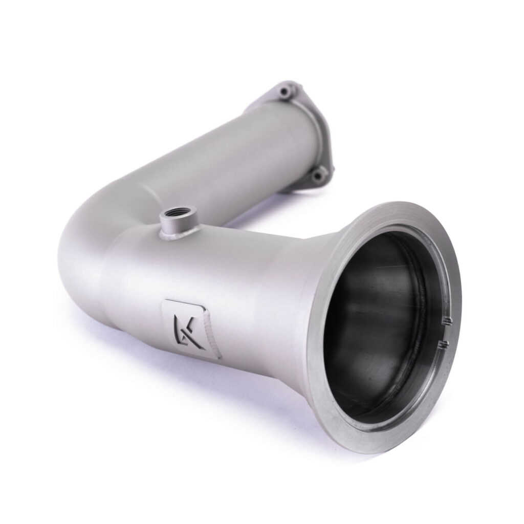 Keller Lamborghini Urus Titanium Cerakote Downpipes
