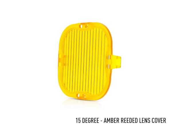 Lazer Amber Reeded Lens - 15 Degrees (RP Series/Utility-80 HD)