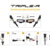 Lazer Lamps TOYOTA LAND CRUISER 300 SERIES GRILLE KIT