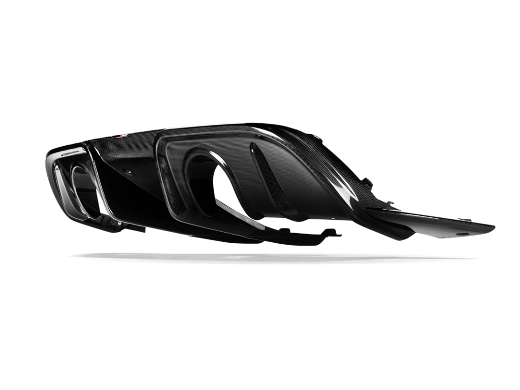 Akrapovič Rear Carbon Fibre Diffuser - High Gloss | 718 Cayman GT4 RS / Spyder RS