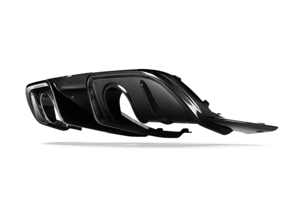 Akrapovič Rear Carbon Fibre Diffuser - High Gloss | 718 Cayman GT4 RS / Spyder RS