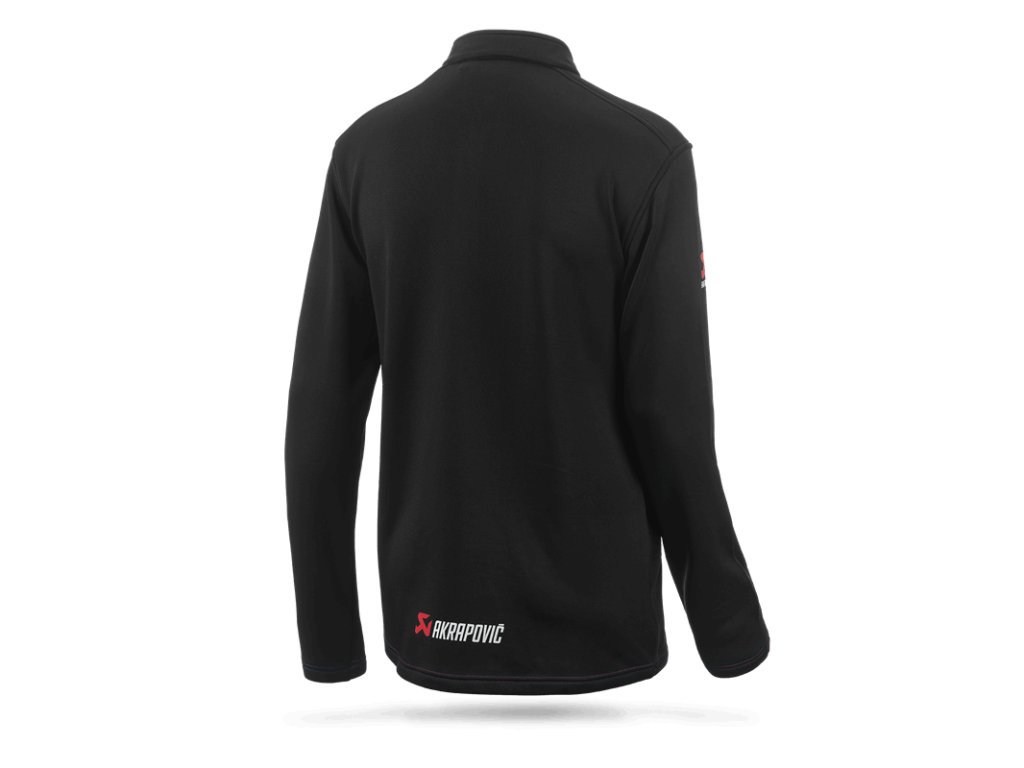 Akrapovič Corpo Turtleneck Zip Black Men’s