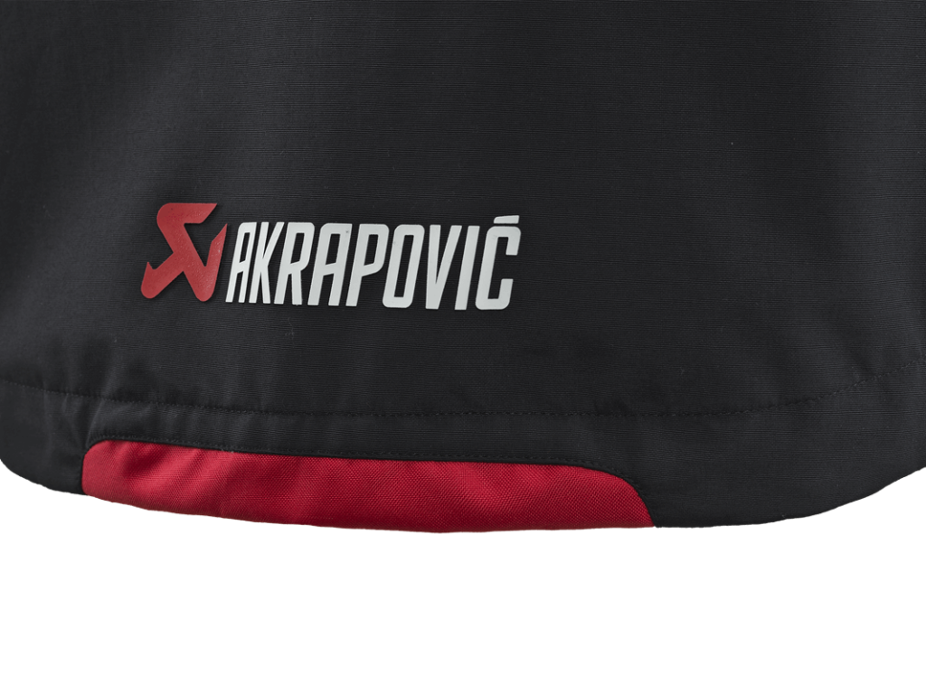 Akrapovič Corpo Rain Jacket Black Women's - OPSHOLDERS Akrapovič Corpo Rain Jacket Black Women's