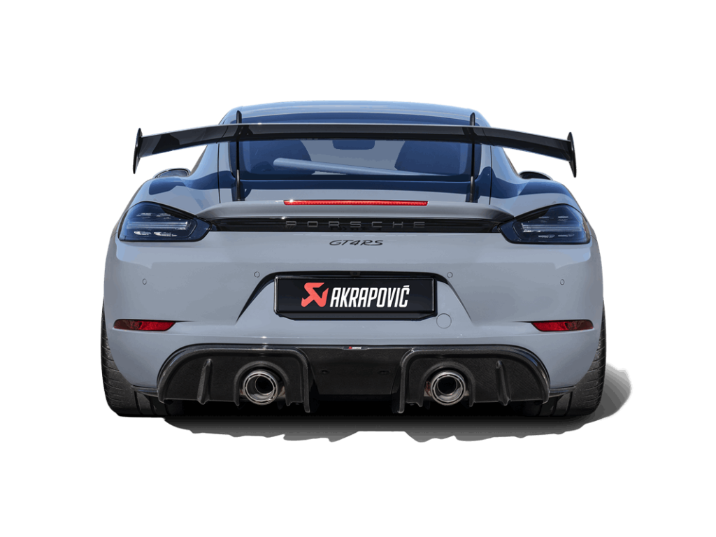 Akrapovič Slip-On Race Line (Titanium) | 718 Cayman GT4 RS / Spyder RS