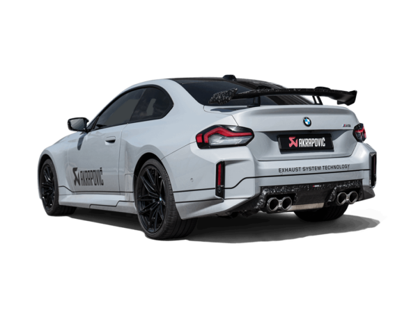 Akrapovič Rear Chopped Carbon Fibre Diffuser - Matte | M2 Coupé (G87) - OPF/GPF