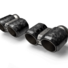 Akrapovič Tail Pipe Set (Chopped Carbon) | M4 (G82, G83) - OPF/GPF