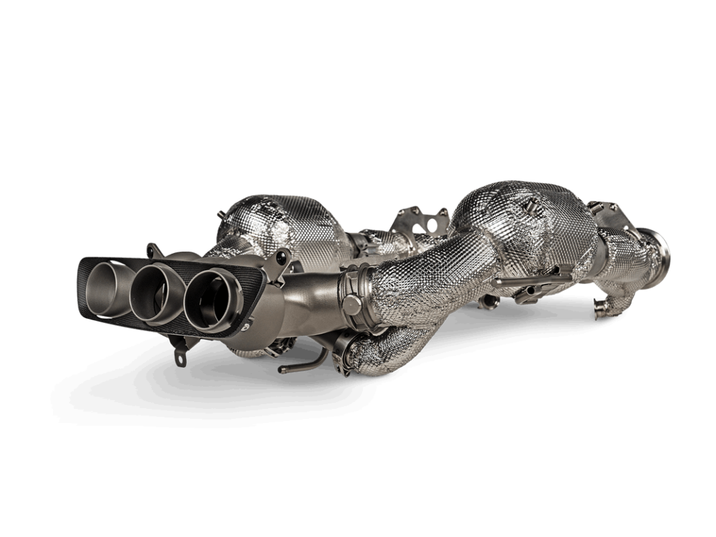 Akrapovič Link Pipe Set (SS) | 296 GTB