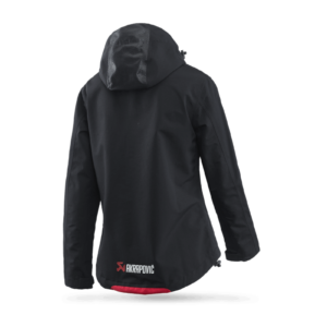 Akrapovič Corpo Rain Jacket Black Women's