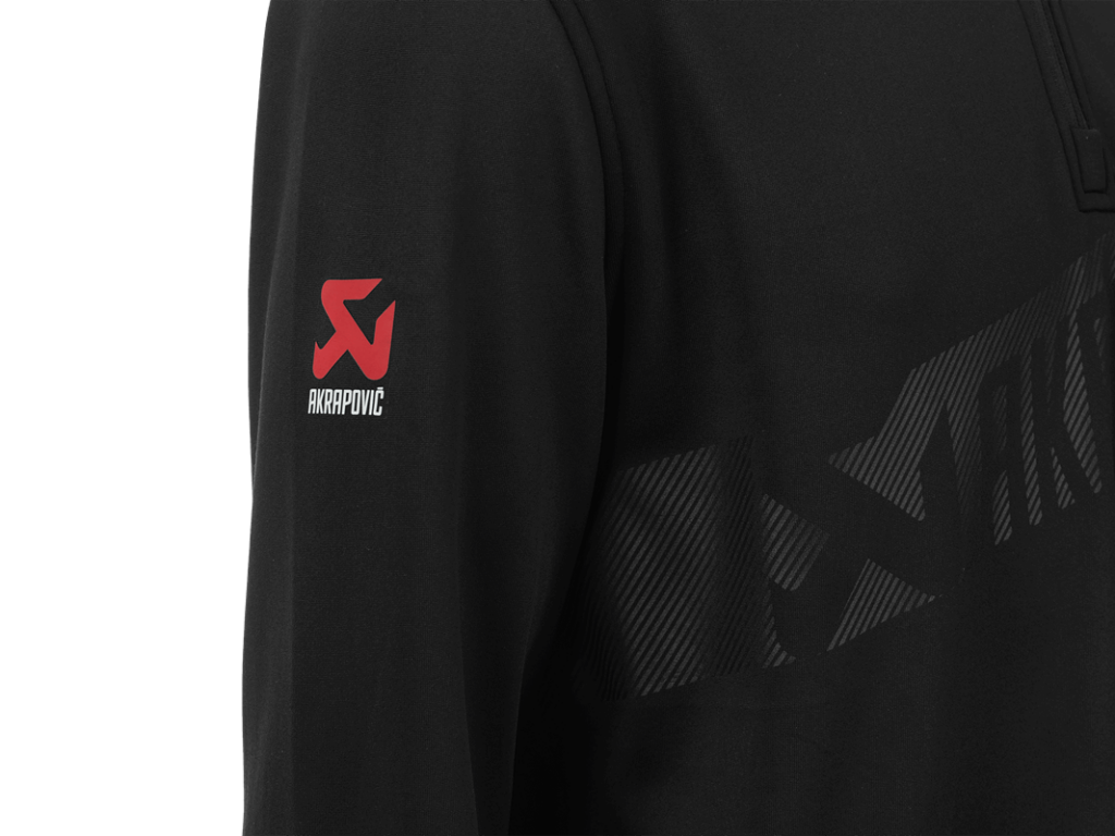 Akrapovič Corpo Turtleneck Zip Black Men’s
