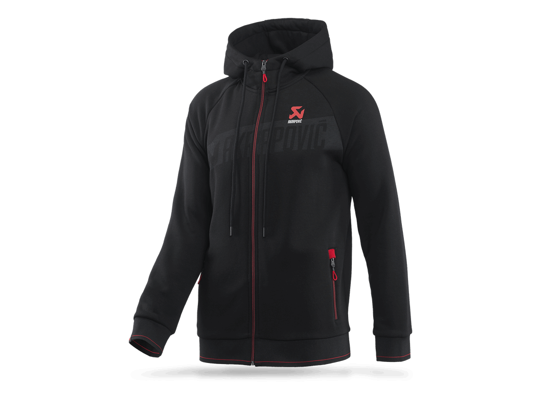 Akrapovič Corpo Zip Hoodie Black Men's - OPSHOLDERS Akrapovič Corpo Zip Hoodie Black Men's