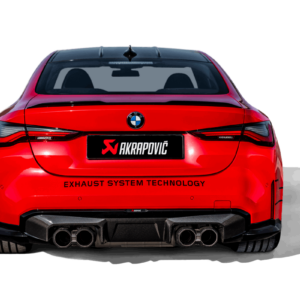 Akrapovič Rear Carbon Fibre Diffuser - High Gloss Black | M3 (G80, G81) - OPF/GPF
