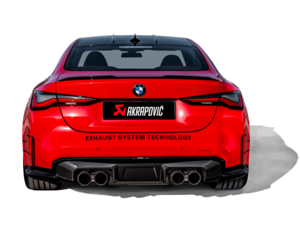 Akrapovič Rear Carbon Fibre Diffuser - High Gloss Black | M3 (G80, G81) - OPF/GPF