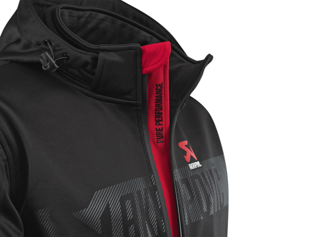 Akrapovič Corpo Softshell Jacket Black Men's