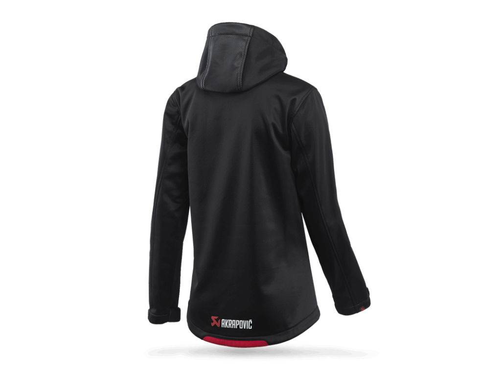 Akrapovič Corpo Softshell Jacket Black Women's