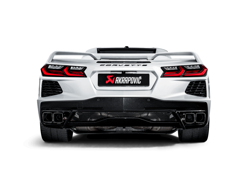 Akrapovič Slip-On Line (Titanium) | Corvette Stingray (C8)