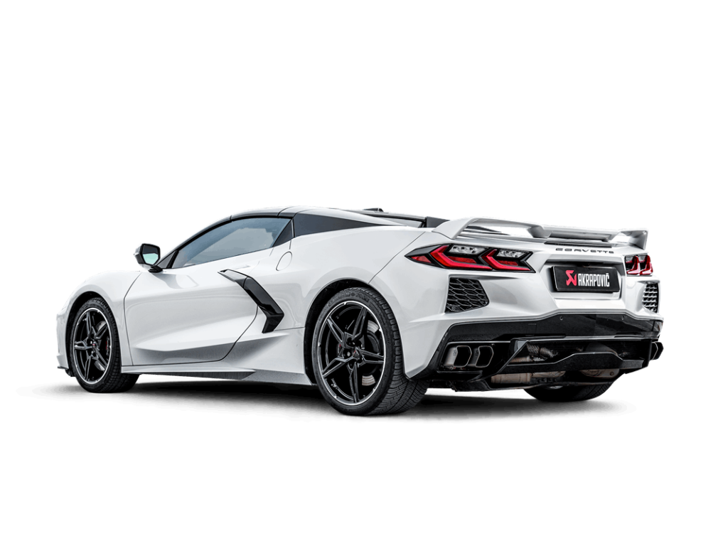 Akrapovič Slip-On Line (Titanium) | Corvette Stingray (C8) - OPF/GPF