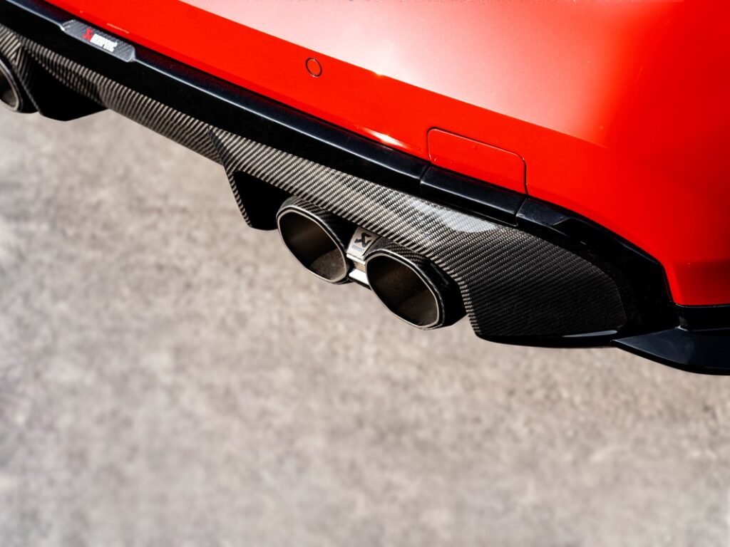 Akrapovič Rear Carbon Fibre Diffuser - High Gloss Black | M4 (G82, G83) - OPF/GPF
