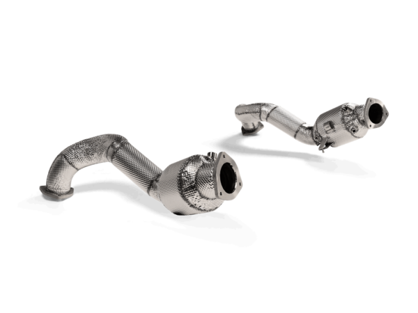 Akrapovič Link Pipe Set (Titanium) | 718 Cayman GT4 RS / Spyder RS